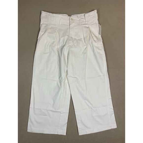 Anthropologie Pants - Anthropologie Maeve Pants Womens 8 Ivory The Colette Casual High Waist Adult NWT